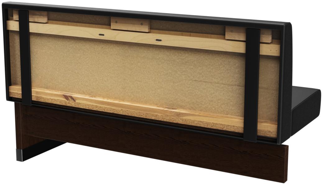 Abbildung Extension/end element 150 cm H-Line Schrägansicht