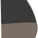 Abbildung Abschlusselement links D-Line Seitenansicht