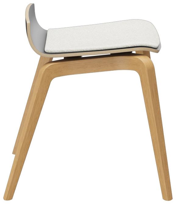 Abbildung stool Yoko Seitenansicht