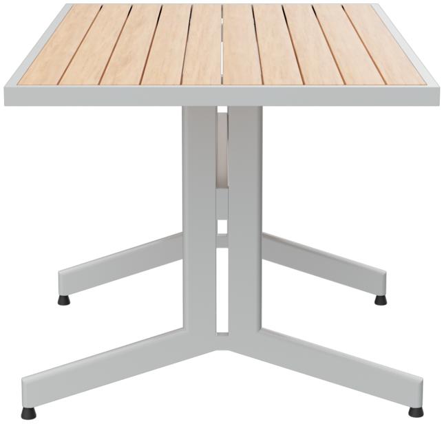 Abbildung dining table Tito T Seitenansicht