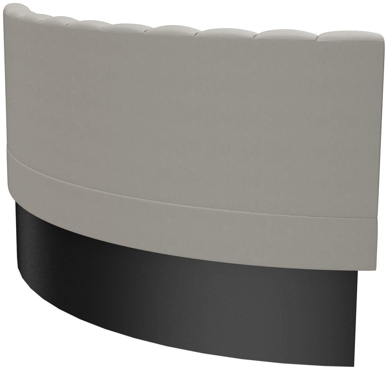 Abbildung Abschlusselement links rund Felipa Seitenansicht