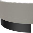 Abbildung Abschlusselement links rund Felipa Seitenansicht