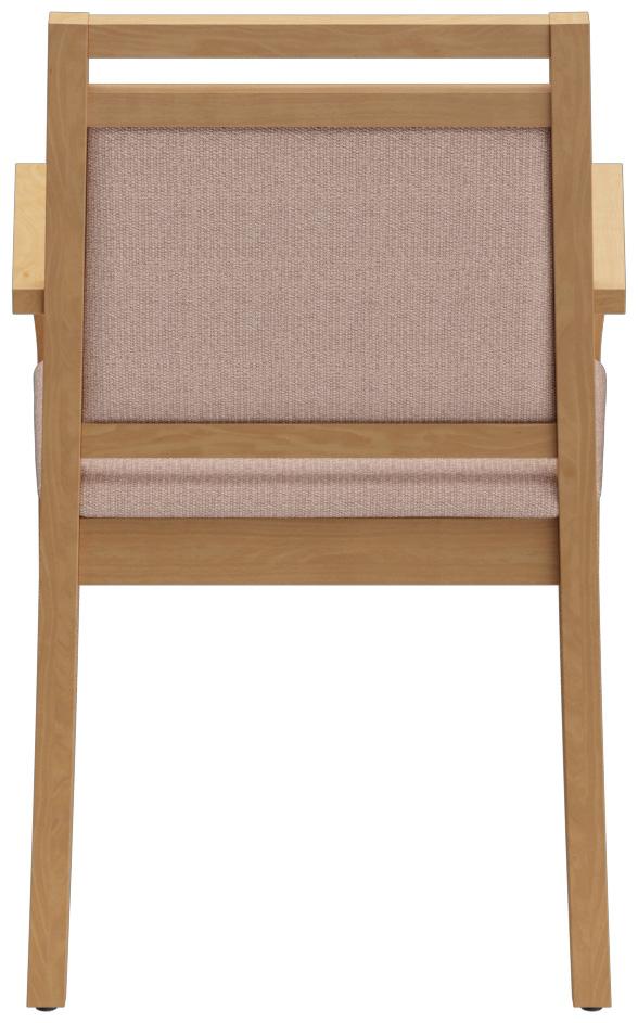 Abbildung Chaise à accoudoirs Liah Rückansicht
