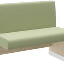 Abbildung Anbau-/Abschlusselement 100 cm H-Line Schrägansicht