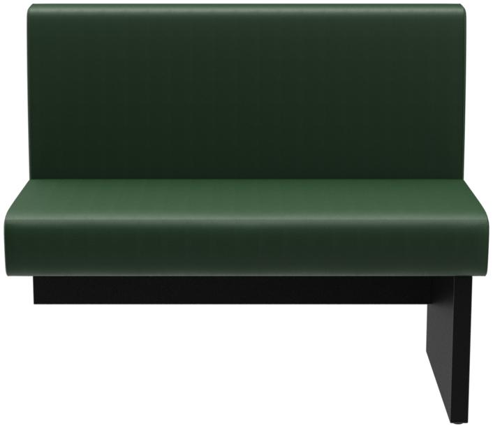 Abbildung Extension/End element 100 cm H-Line Vorderansicht