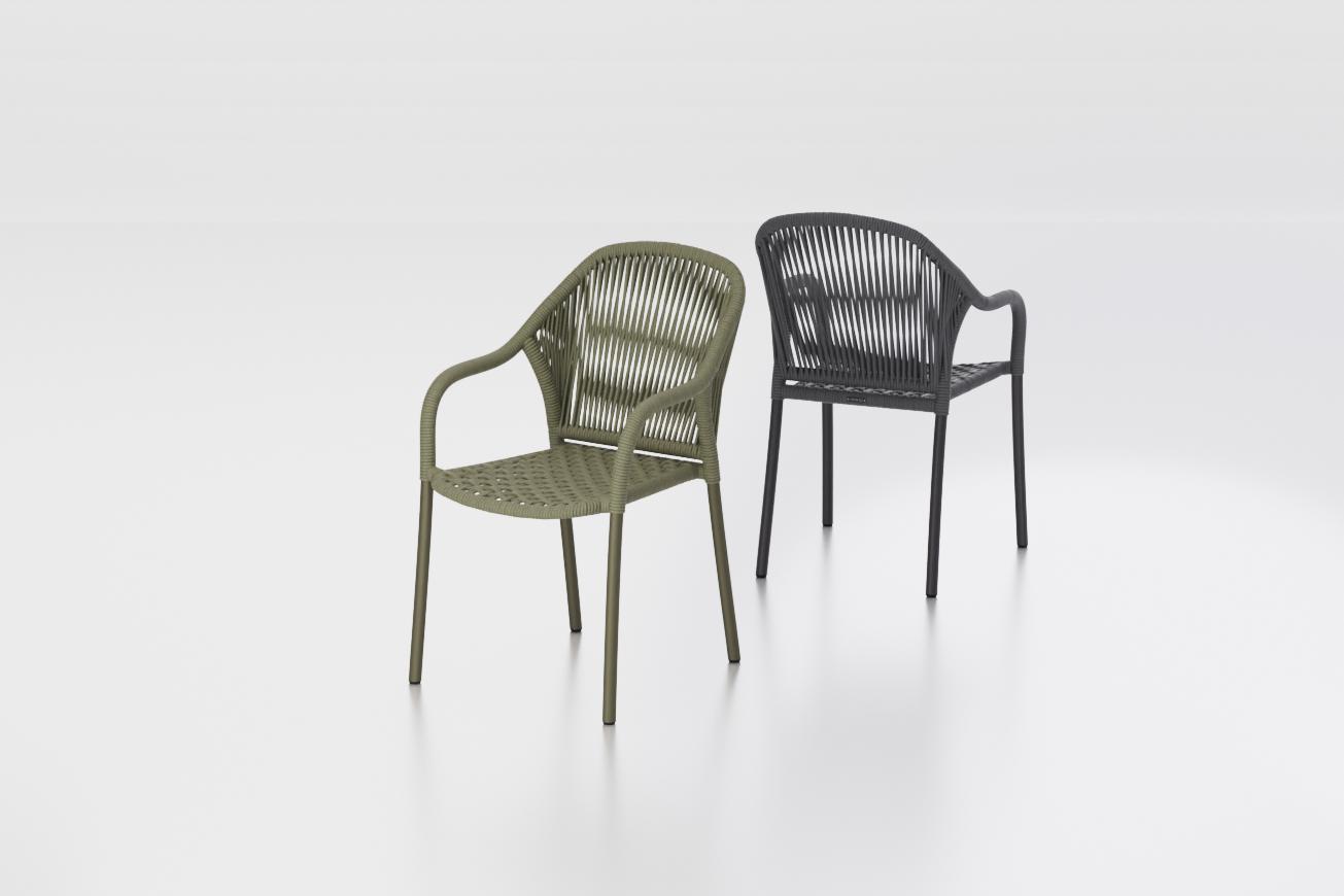 Abbildung Chaise à accoudoirs Meyoro