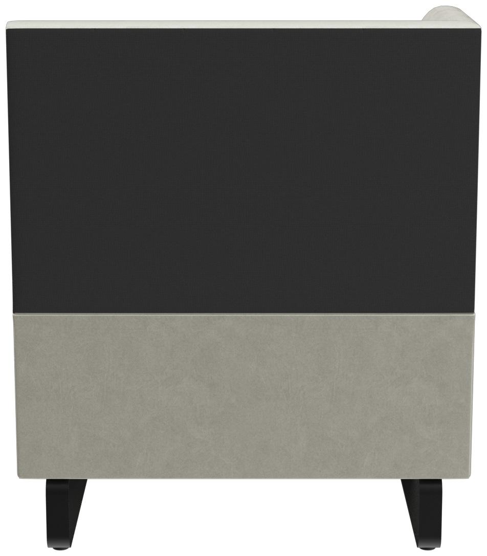 Abbildung Abschlusselement links D-Line Rückansicht