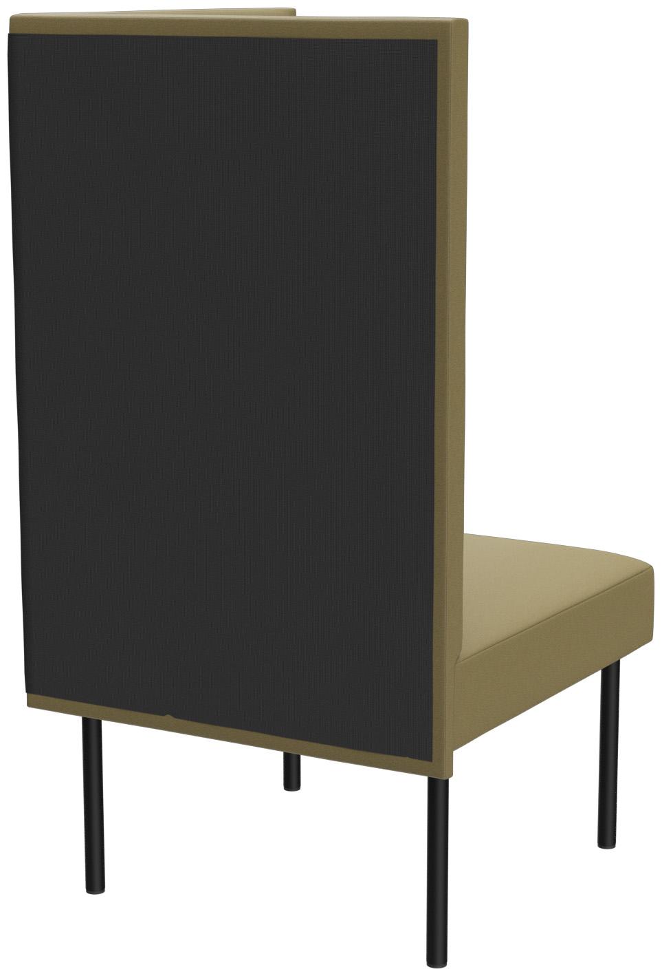 Abbildung Rechts eindstuk/afsluitelement Tuya B Schrägansicht