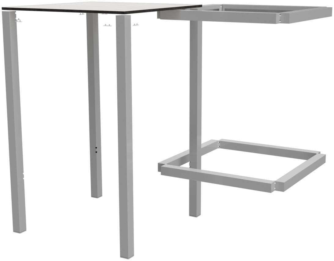 Abbildung Table haute Tivon Schrägansicht