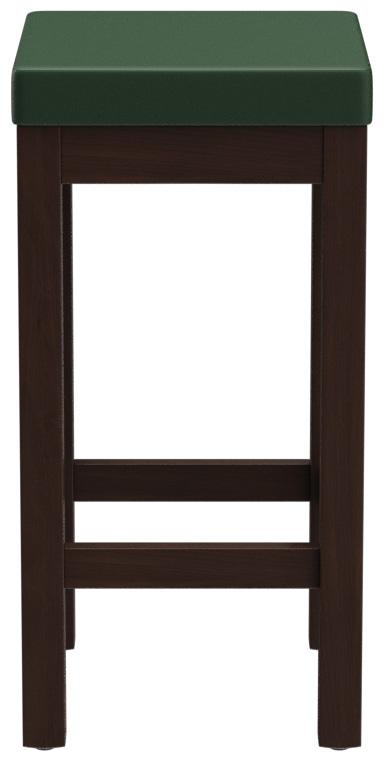 Abbildung halbhoher Hocker Delu Rückansicht