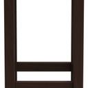 Abbildung halbhoher Hocker Delu Rückansicht