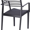 Abbildung Chaise à accoudoirs Awon Schrägansicht