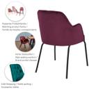 Abbildung Chaise à accoudoirs Marlo