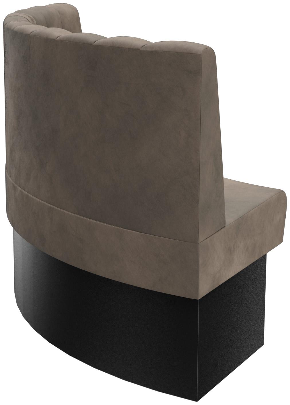 Abbildung Abschlusselement rechts rund Felipa Schrägansicht