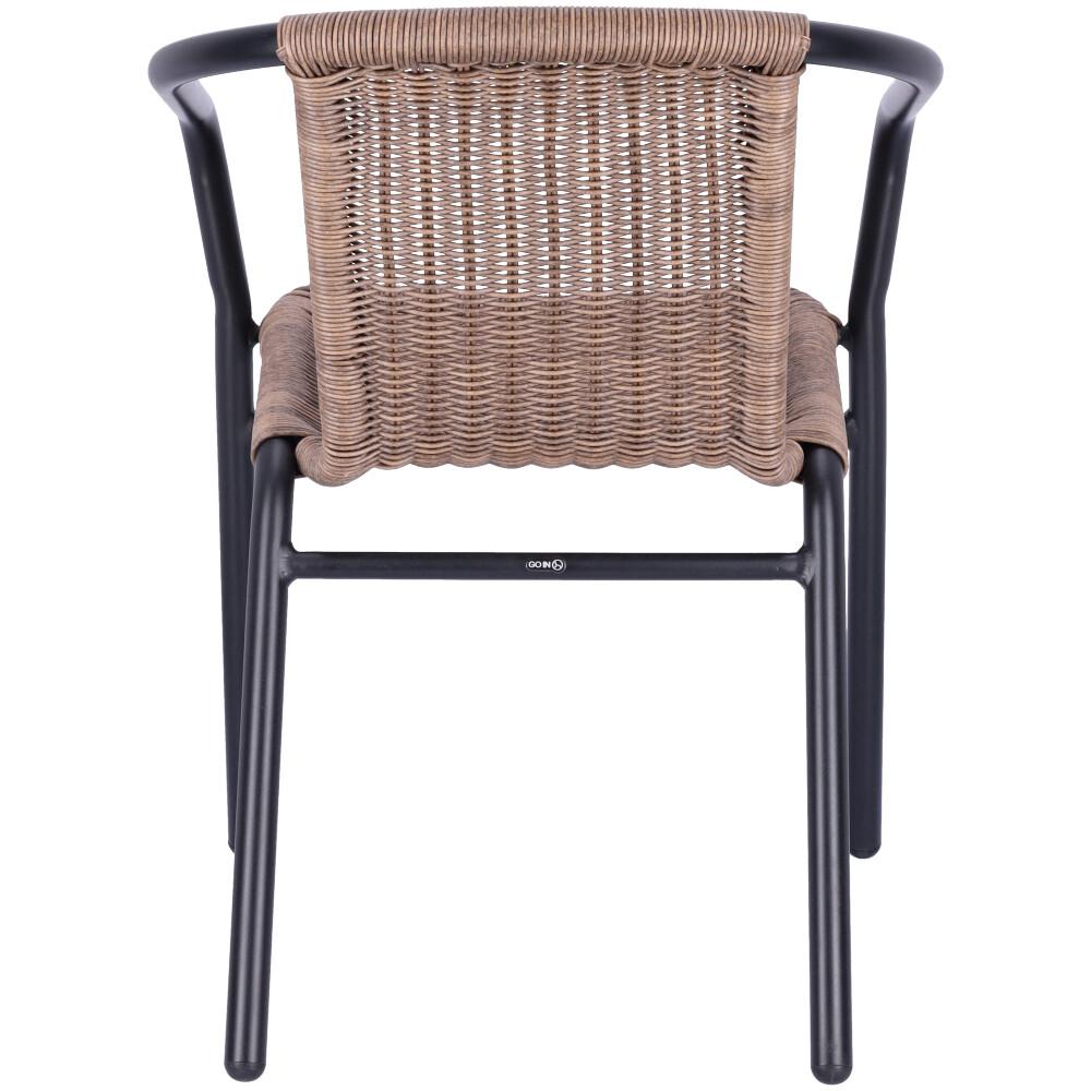 Abbildung Chaise à accoudoirs Enriko Rückansicht