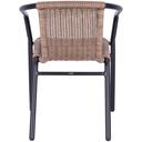 Abbildung Chaise à accoudoirs Enriko Rückansicht