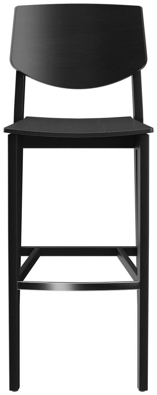 Abbildung Tabouret de bar Quorum C Vorderansicht