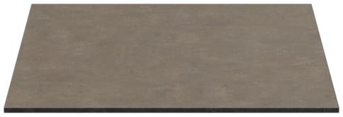Abbildung Tischplatte Compact Slim Rückansicht