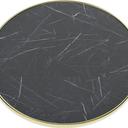 Abbildung Plateau de table Easy Gold Halla Schrägansicht