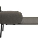 Abbildung Chaise longue rechts Liberty Rückansicht