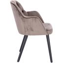 Abbildung Chaise à accoudoirs Marlo Seitenansicht