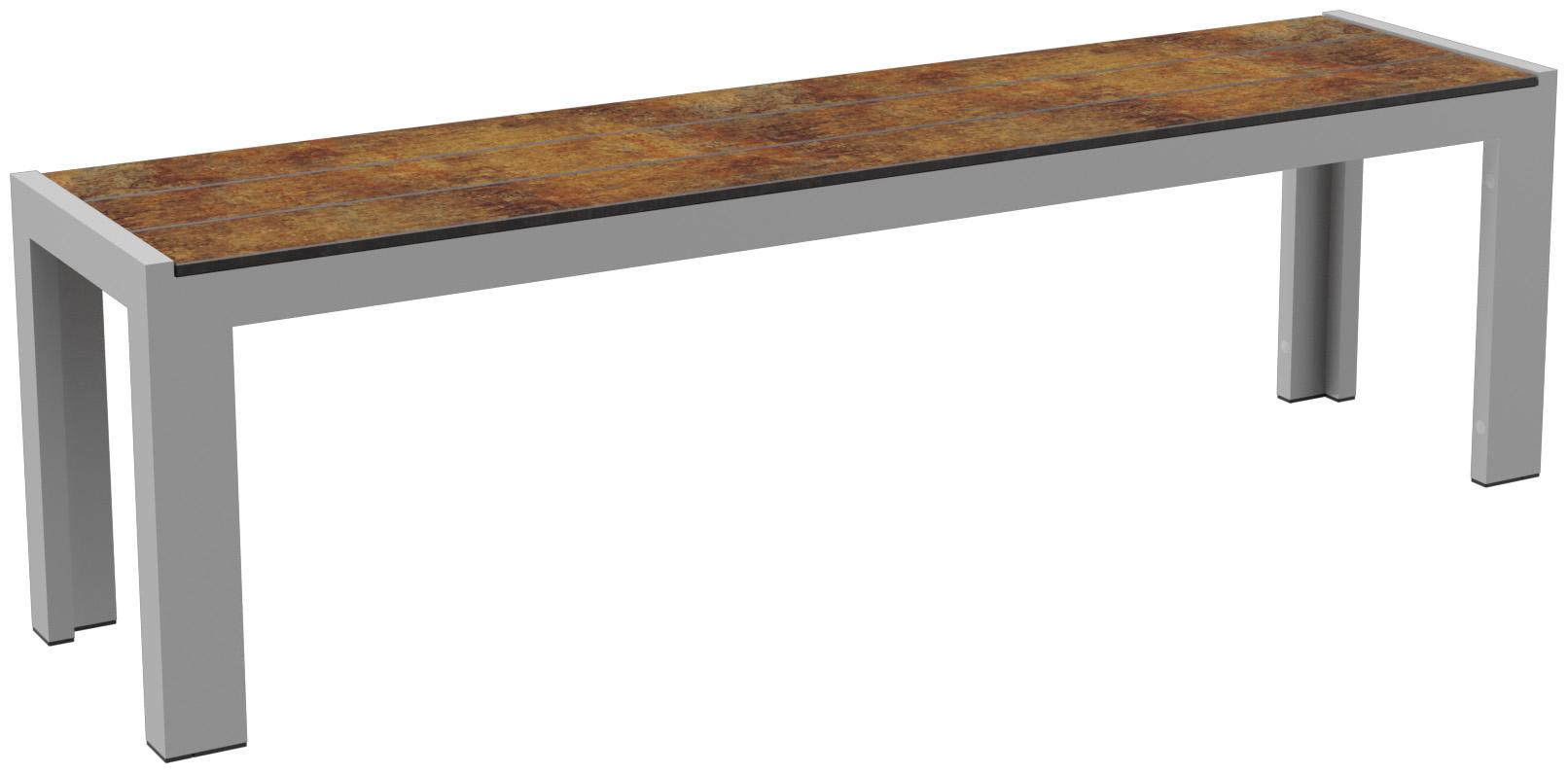 Abbildung 3-Sitzer-Bank Torger Schrägansicht