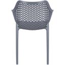 Abbildung Chaise à accoudoirs Emilia Rückansicht