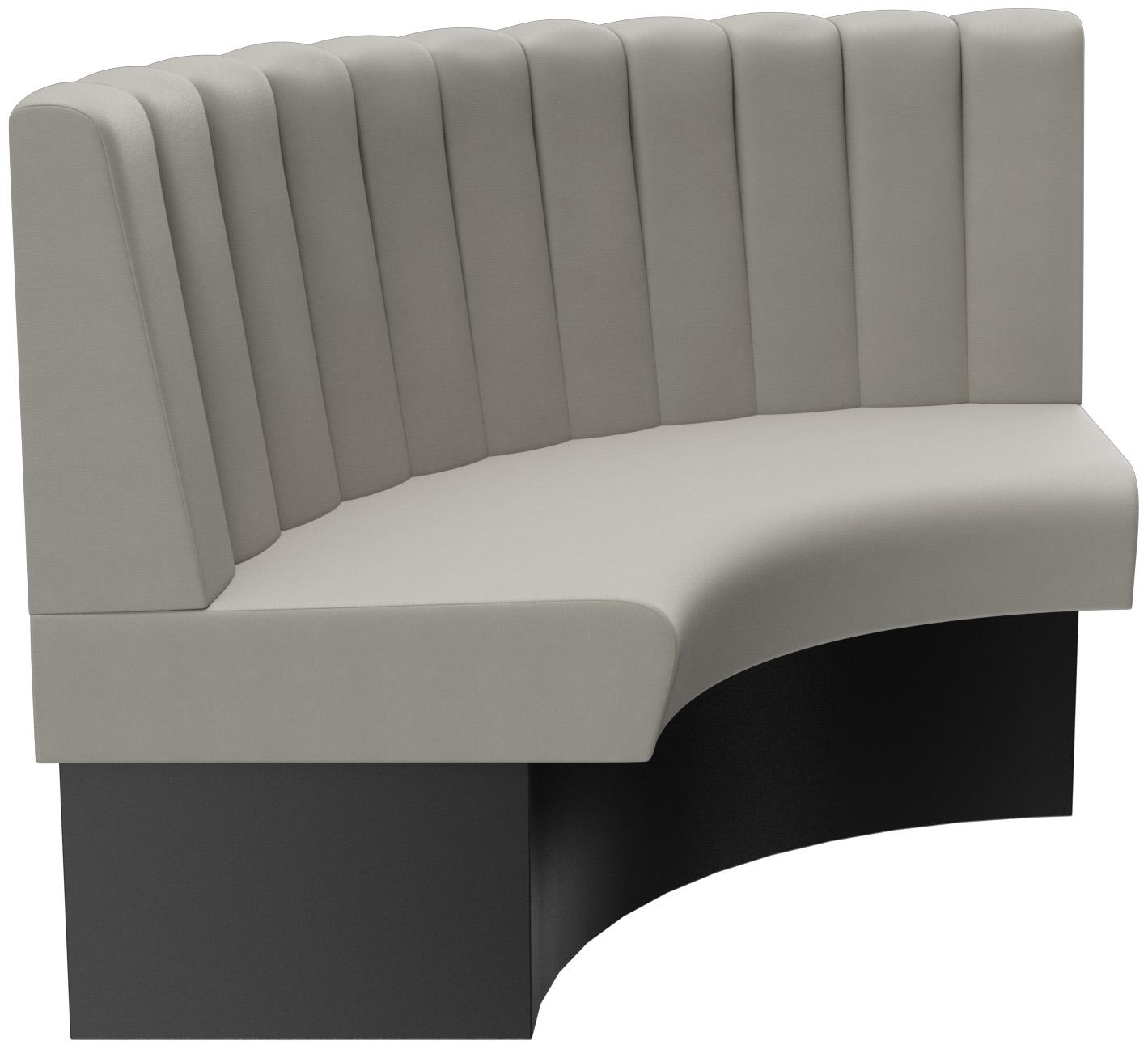 Abbildung Abschlusselement rechts rund Felipa Seitenansicht