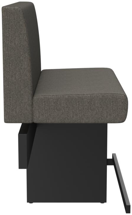 Abbildung Extension/End element 100 cm H-Line Seitenansicht