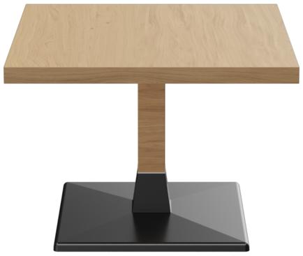 Abbildung table basse Modular T Seitenansicht