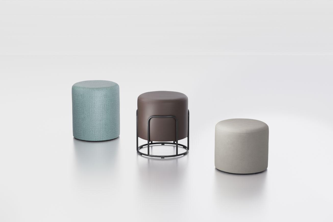 Abbildung Hocker Loungehöhe Doria
