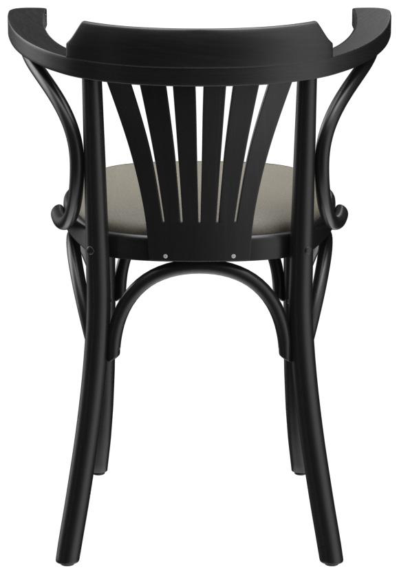 Abbildung Armlehnstuhl Greta Rückansicht