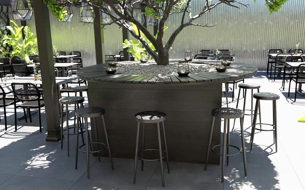 Abbildung Tabouret de bar Madalina Ambiente