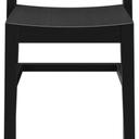 Abbildung halbhoher Hocker Quin Vorderansicht