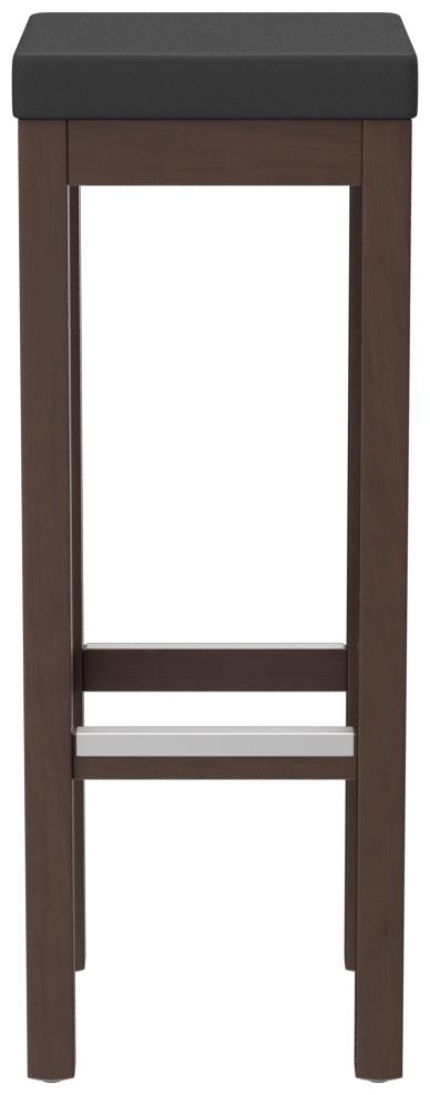 Abbildung bar stool Delu Seitenansicht