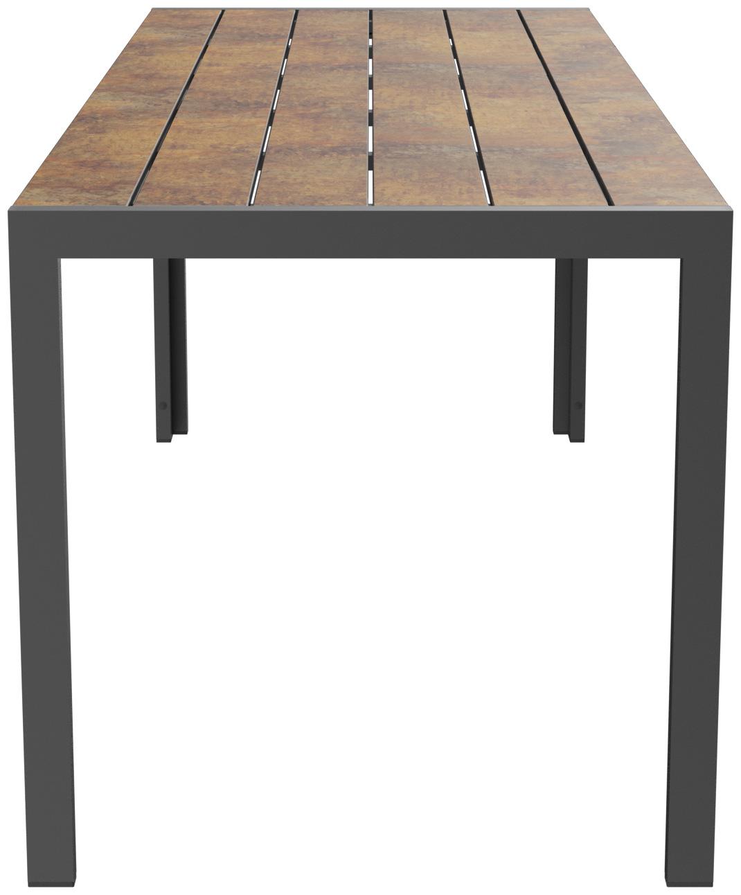 Abbildung Esstisch Torger T Seitenansicht