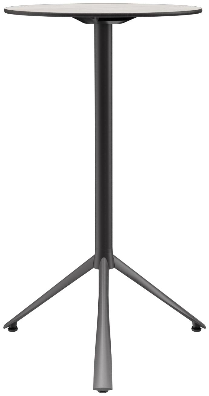 Abbildung Stehtisch Kari Schrägansicht