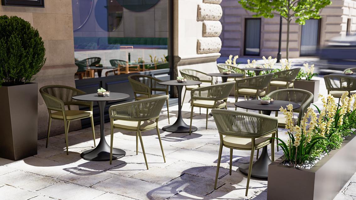 Abbildung Chaise à accoudoirs Mavilo Ambiente