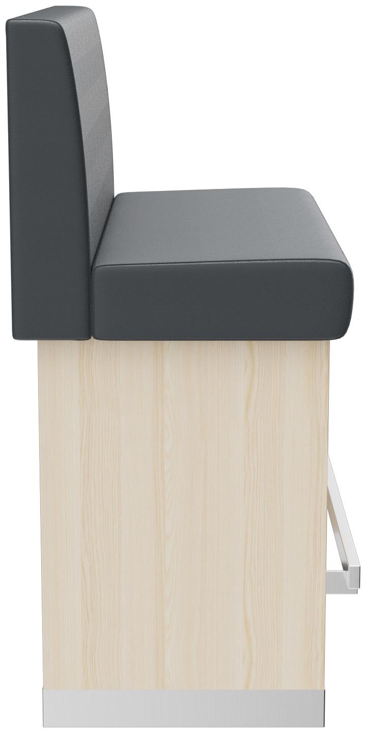 Abbildung Einzel-/Grundelement 100 cm H-Line Seitenansicht