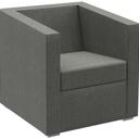 Abbildung Sessel Charly Schrägansicht