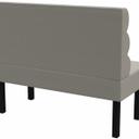 Abbildung Abschlusselement rechts 120cm Ripple Schrägansicht
