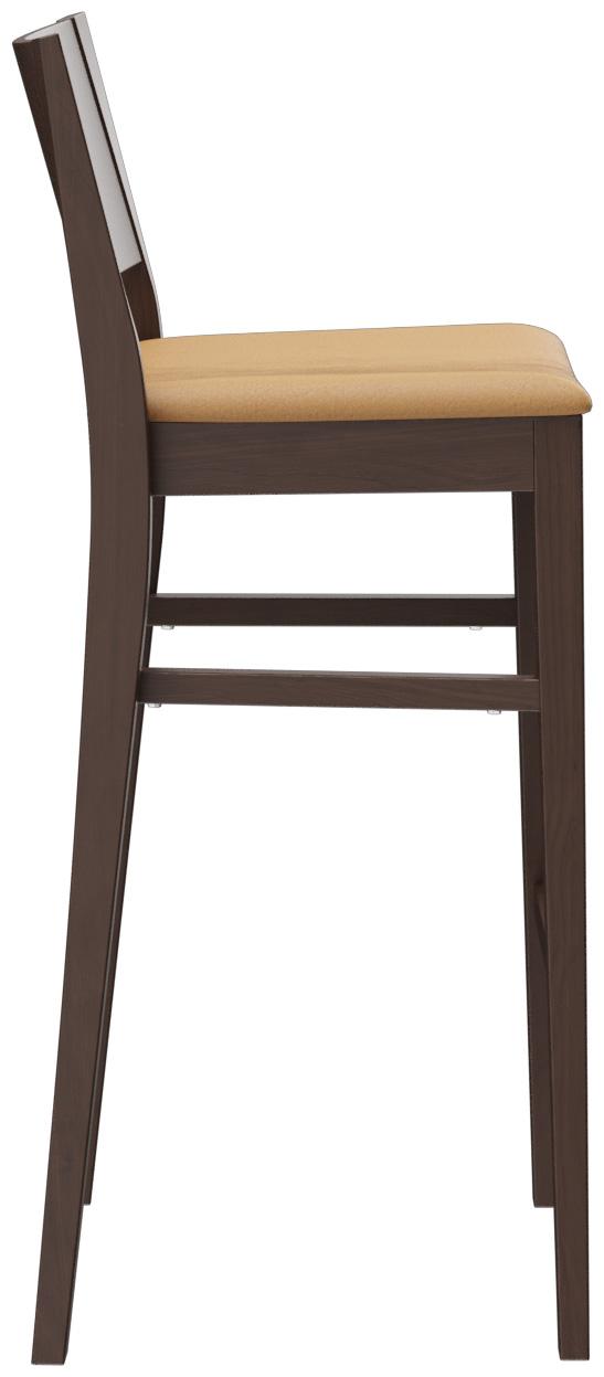 Abbildung Barkruk Quin Seitenansicht