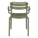 Abbildung Chaise à accoudoirs Estela Rückansicht