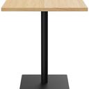 Abbildung Eettafel Kerst Slim Seitenansicht