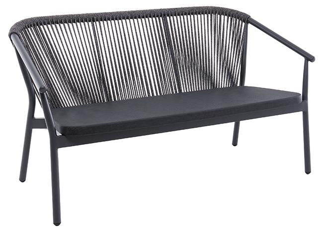 Abbildung 2-Sitzer Lounge Zaki Schrägansicht