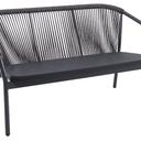 Abbildung 2-Sitzer Lounge Zaki Schrägansicht