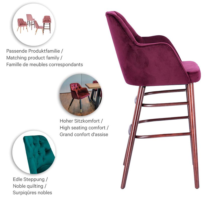 Abbildung Tabouret de bar Marlo