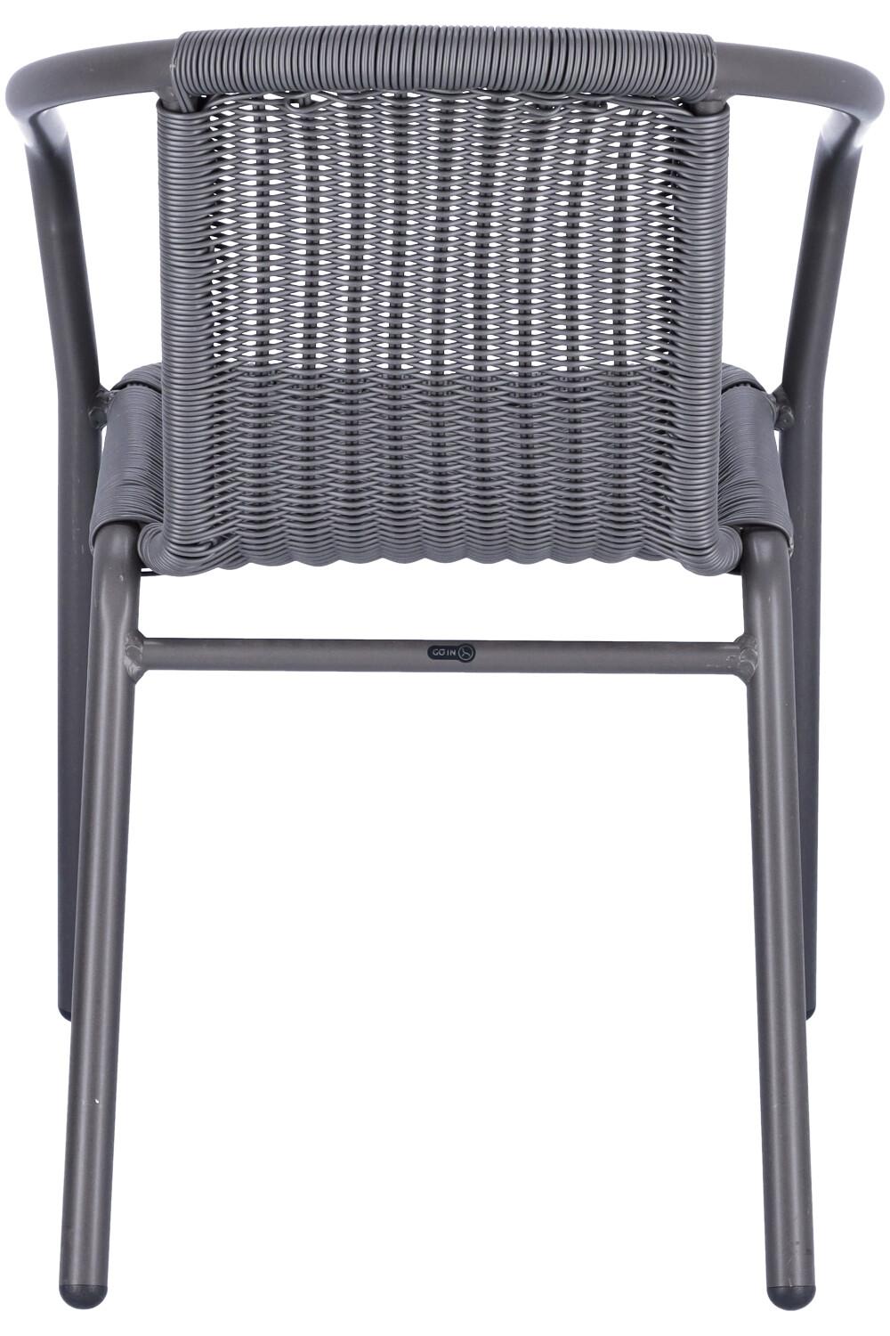 Abbildung Chaise à accoudoirs Enriko Rückansicht