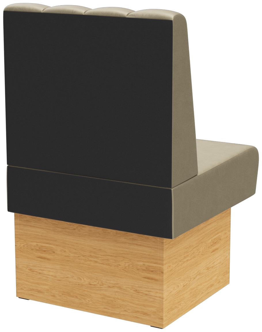 Abbildung Abschlusselement links 60cm Felipa Schrägansicht