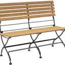 Abbildung 2-Sitzer-Bank Valentin Schrägansicht